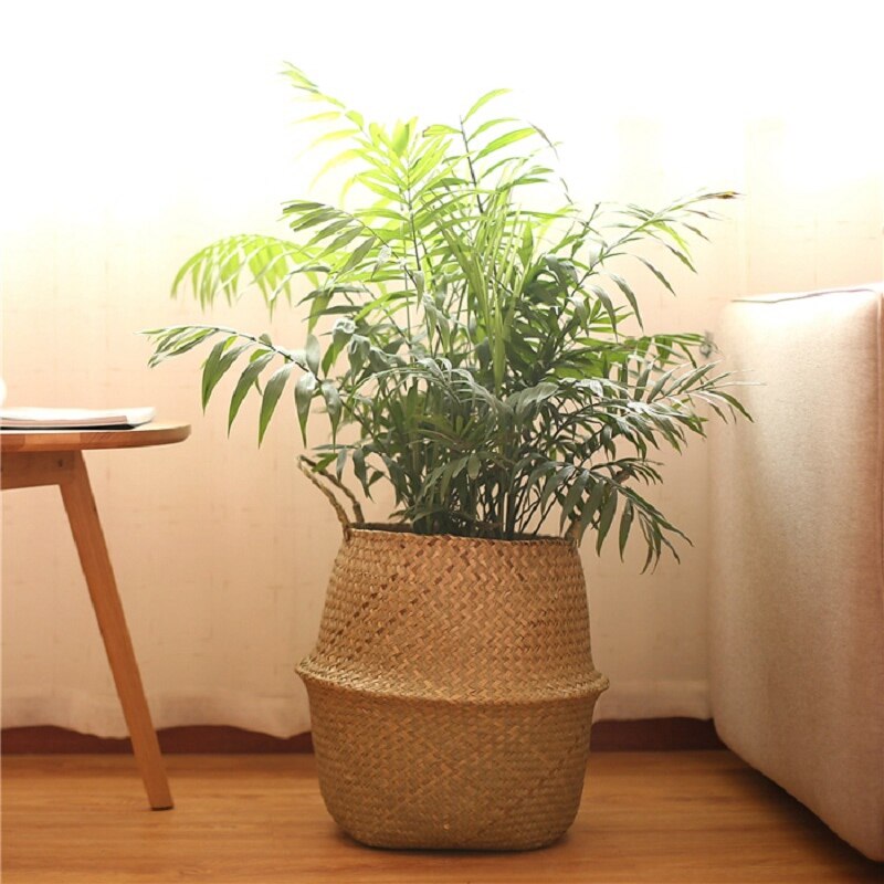 Natural Rattan Basket for Gardening