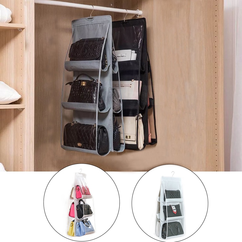 Six Pocket Hanging Organizer Bag