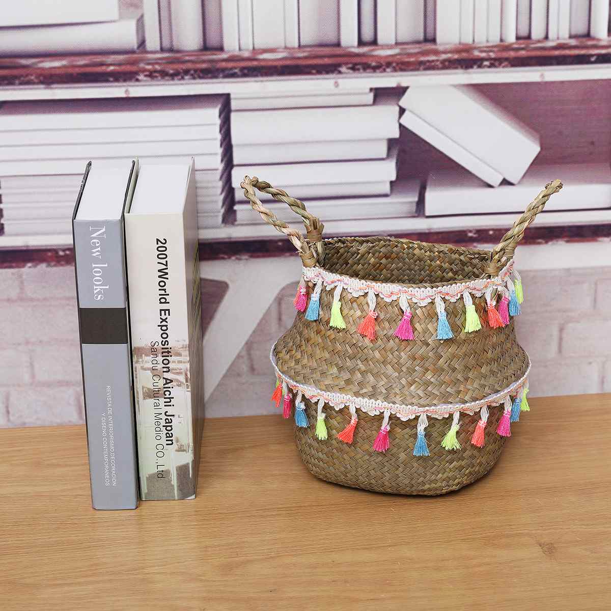 Handmade Seagrass Storage Baskets