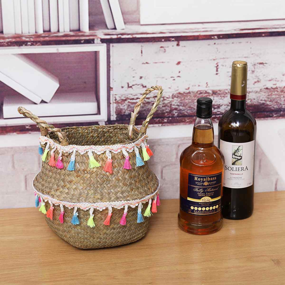 Handmade Seagrass Storage Baskets