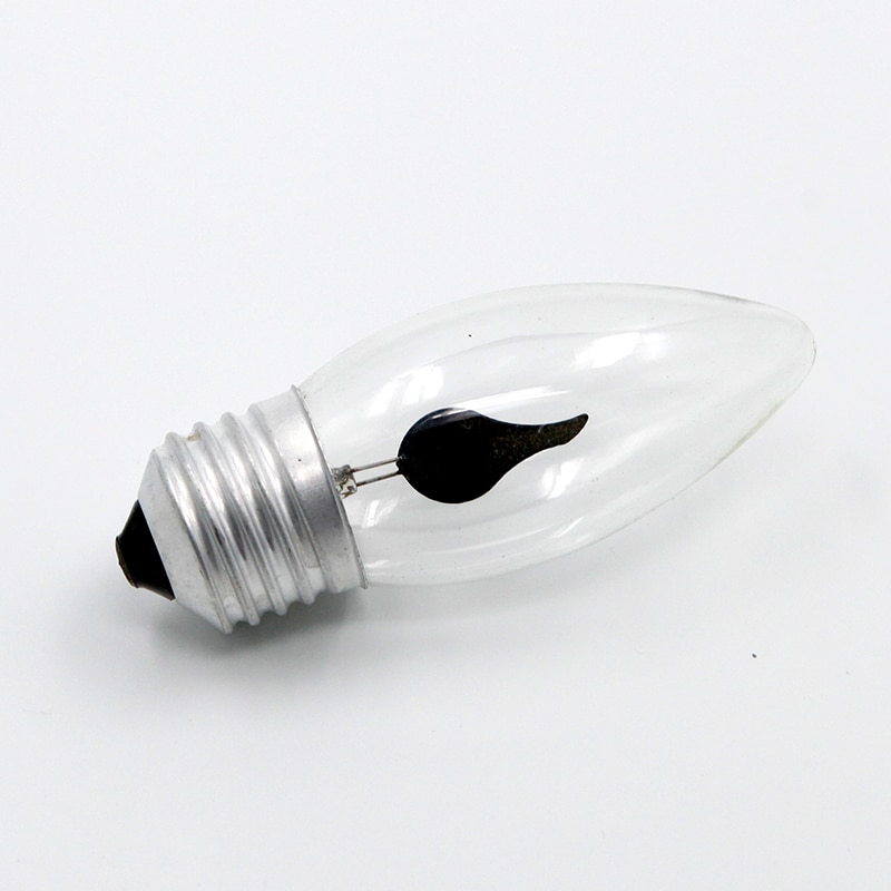 Flickering Flame Style LED Candle Bulb