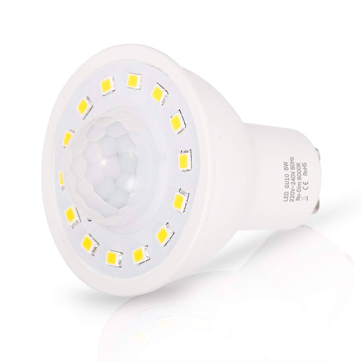 GU10 LED Bulbs with Motion Sensor