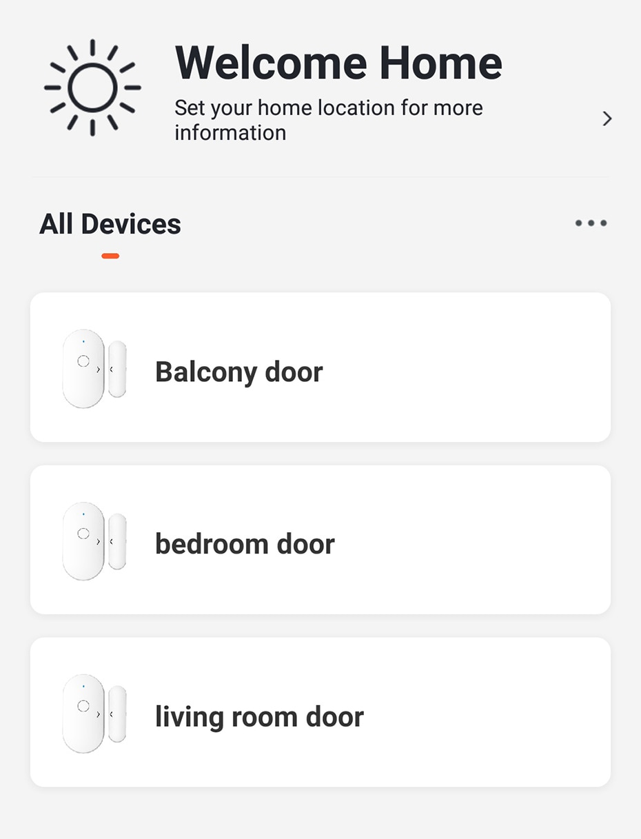 Smart WiFi Door Sensor