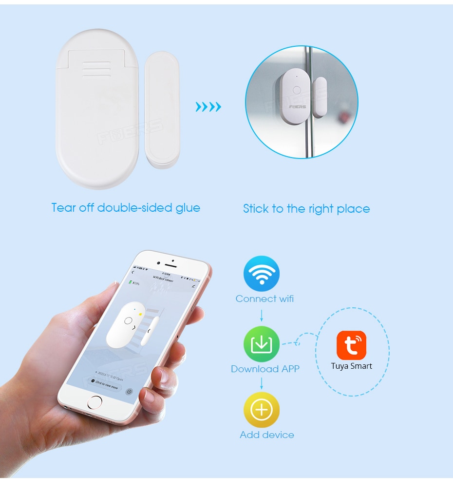 Smart WiFi Door Sensor