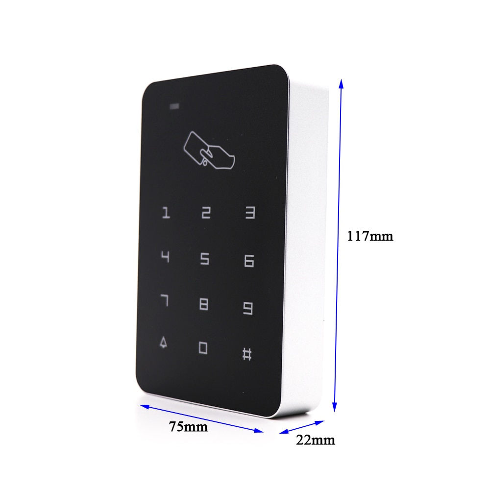 RFID Touch Access Control Panel with ID Keys