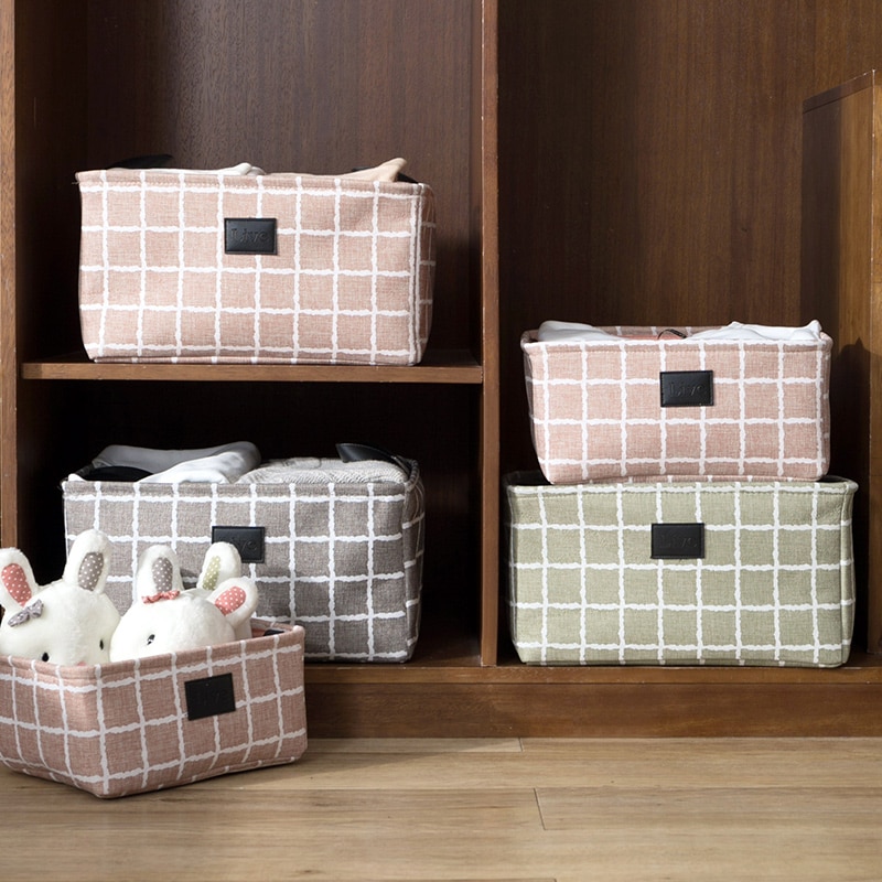 Foldable Storage Box with Handles