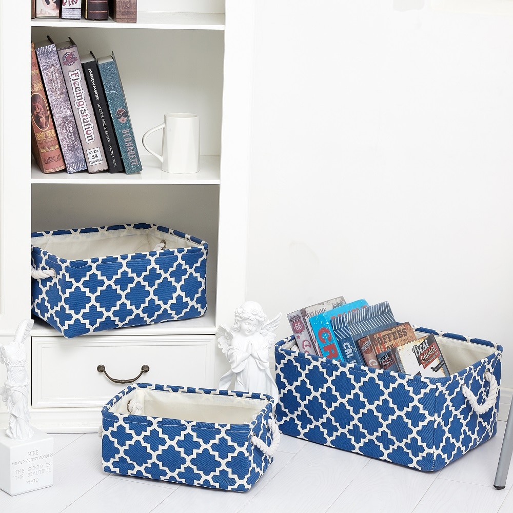 Foldable Storage Box with Handles