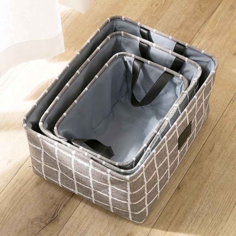 Foldable Storage Box with Handles