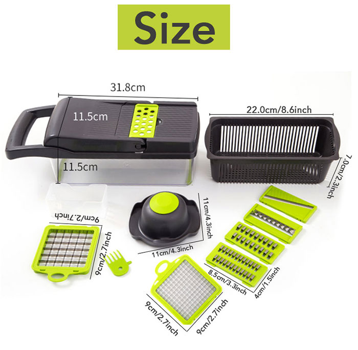 Kitchen Vegetable Mandoline Slicer