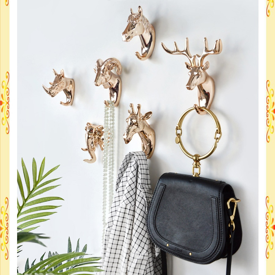 Animal Head Shaped Wall Hanger